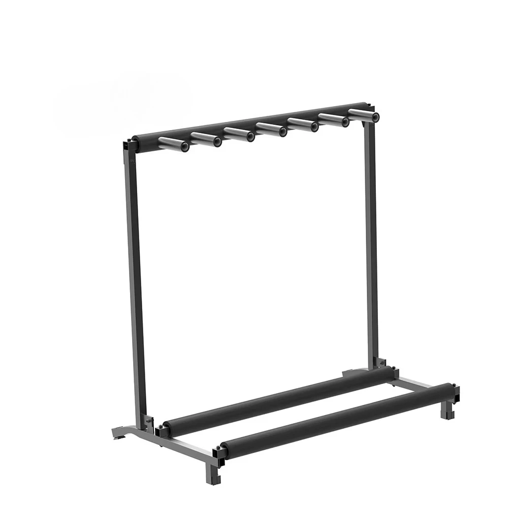 6‑Slot Multi Guitar Display Rack Instrument Holder Stand for Acoustic Electric Bass Home Studio Storage Use
