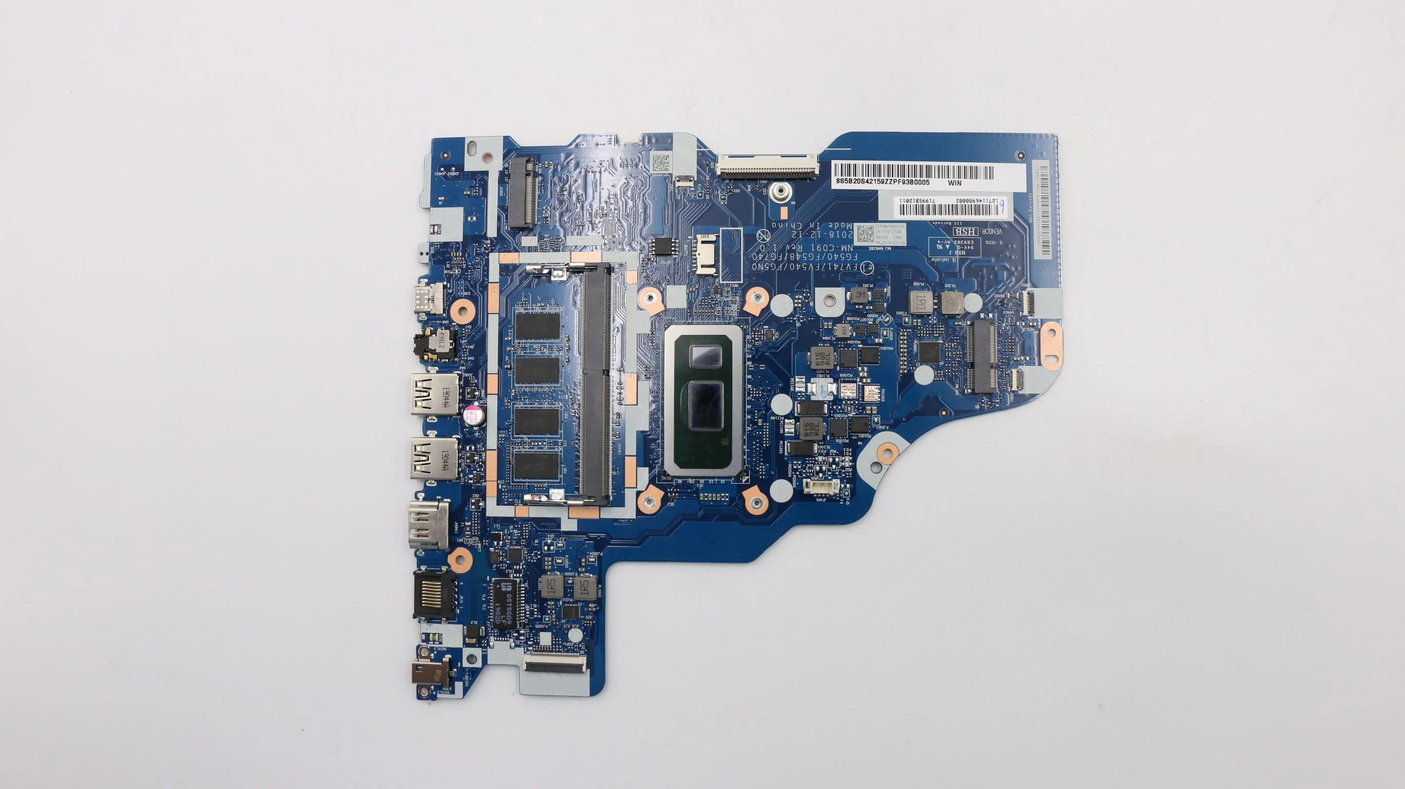 

5B20S42159 For ideapad L340-15IWL Laptop L340-17IWL Laptop Motherboard 4GB RAM I3 8145U Processor 100% Full Tested