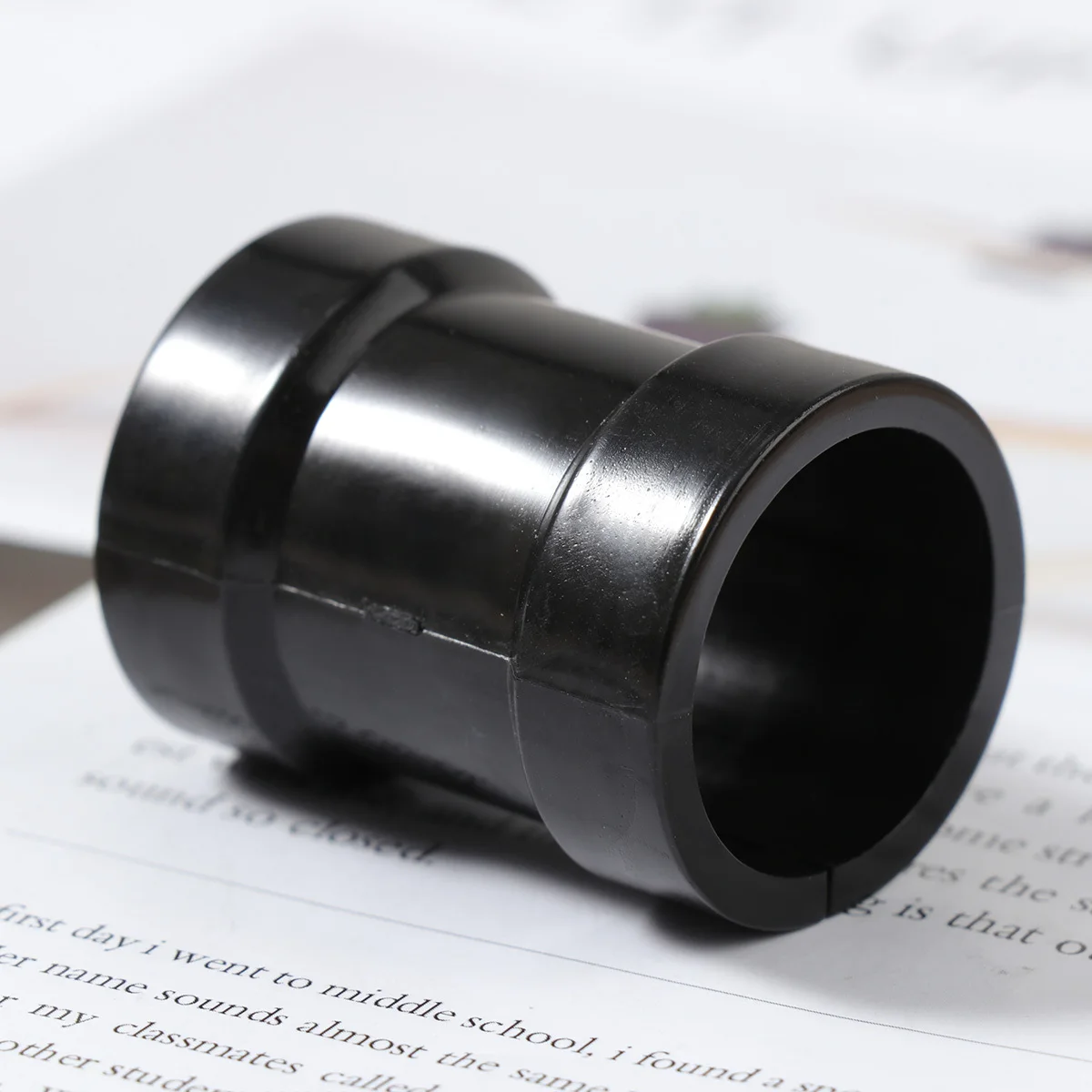 

Black 31.8 to 25.4 Handlebar Reducer Sleeve Clamp Durable Lightweight Adapter Accessories for Mountain Road Bike Cycling