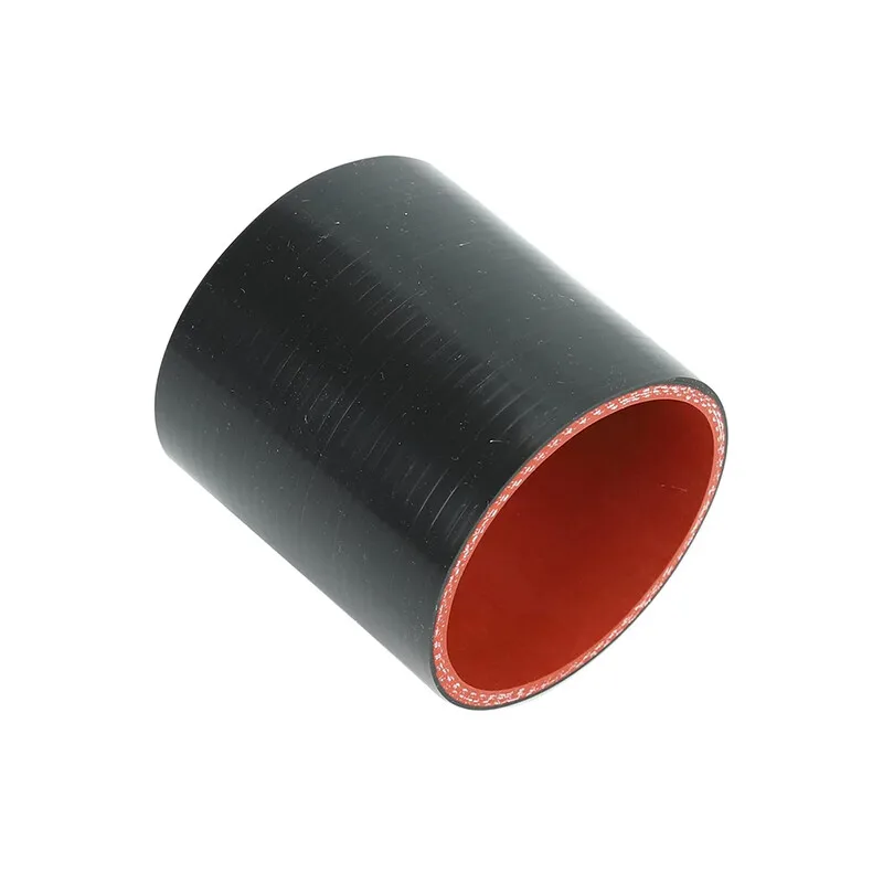 العالمي 2.5 بوصة مستقيم سيليكون مقرنة خرطوم الأنابيب + T-المشبك لتوصيل مستقيم كمية أنابيب المبرد أنابيب أحمر-أسود #6