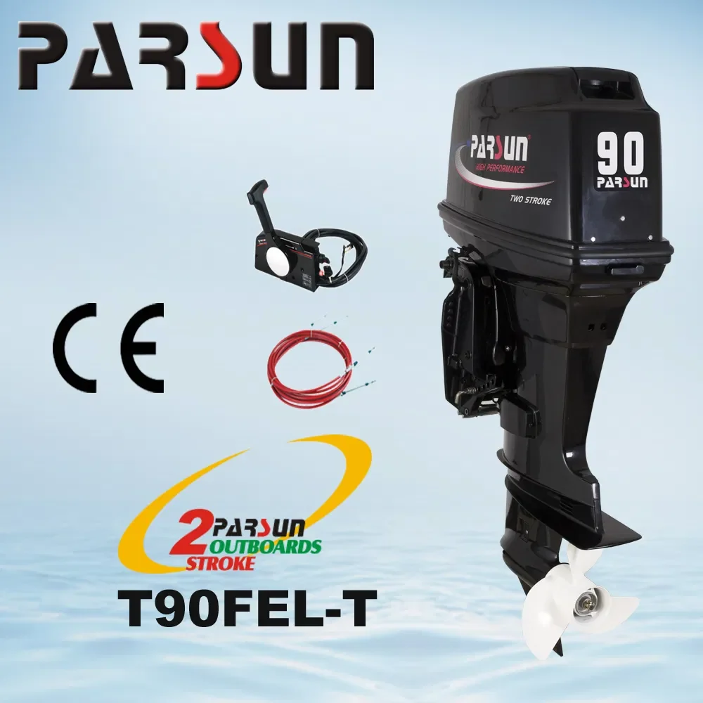T90FE 90HP 2-stroke Remote Control Compatible For Yamaha 90HP Outboard Motor