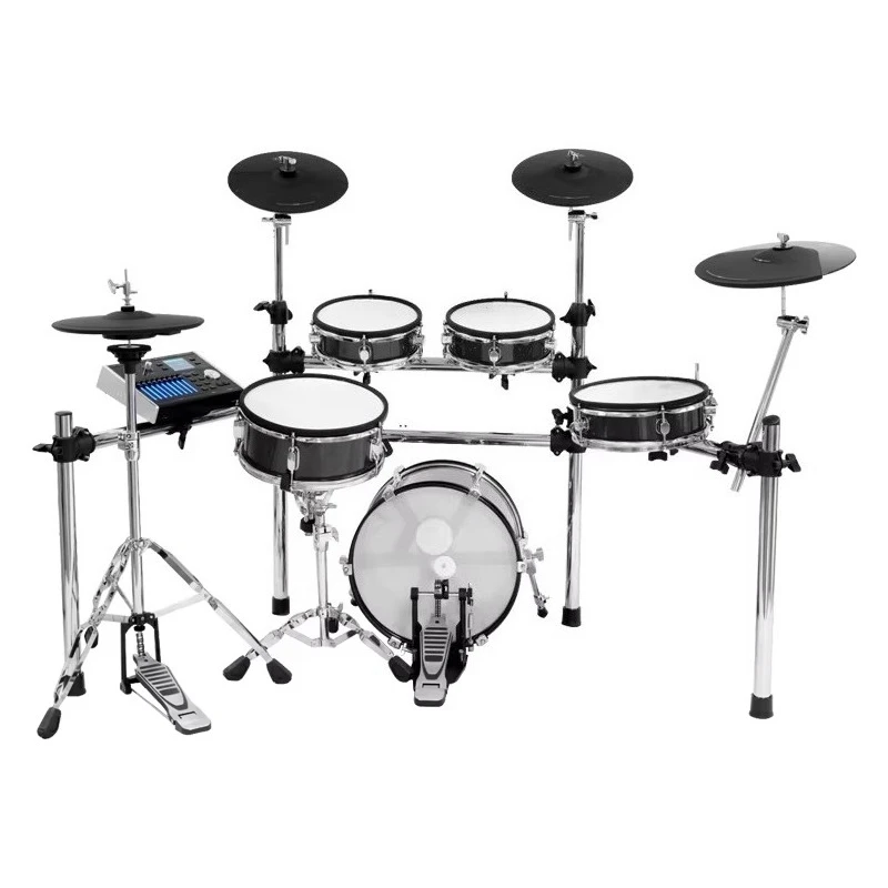 XD-900-KM Acoustic Feeling Pads OEM&ODM Electronic Drum Set Factory Direct Sales Drum Electric Drum Set Professional - Image 2