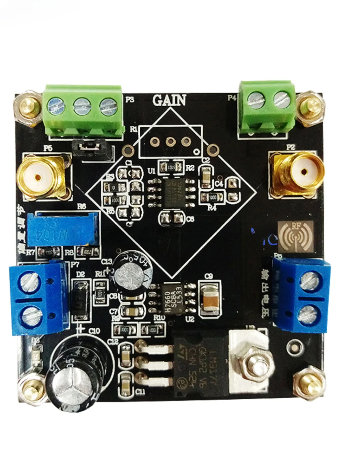 Current Sense, Amplifier AD623 Amplifier Module Current Analysis, Current Signal 2018A