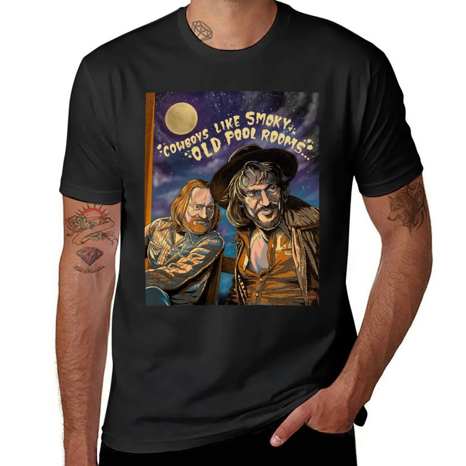 Willie & Waylon T-Shirt blanks customizeds cute clothes plain t shirts men