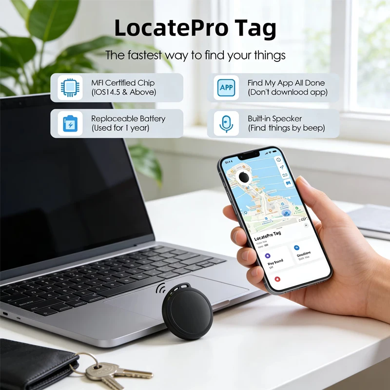 FDQ-Worldwide GPS Tracker Waterproof GPS Locator for Car Pet Child Elderly Wallet Luggage Real-Time Tracking Anti-Lost Alarm