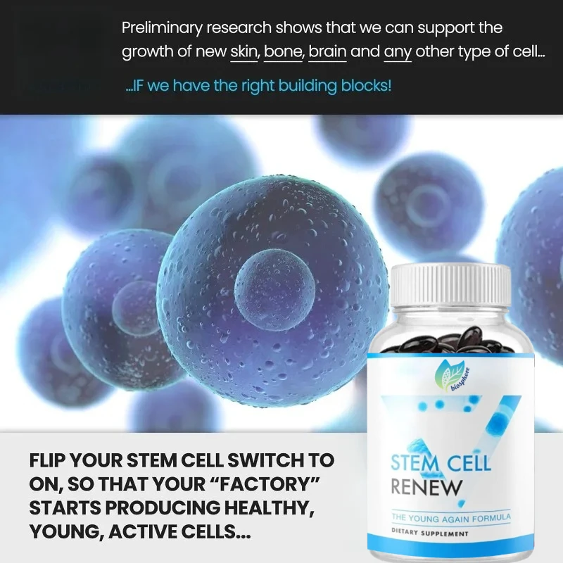 

Натуральная поставка ячеек, антивозрастная добавка, поставка на 1 месяц, 60 вегетарианских капсул в бутылке