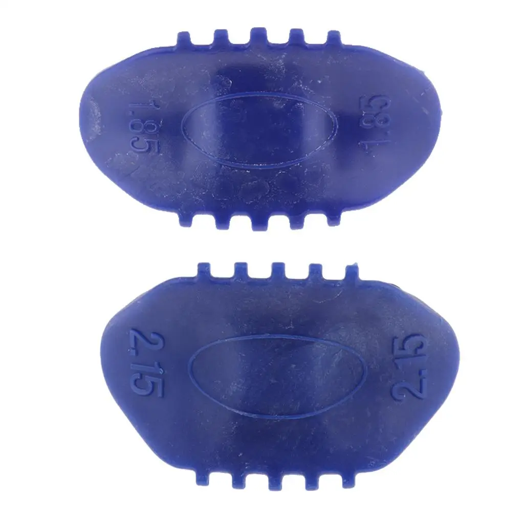 Blue Rubber Wheel Rim Security Lock Anti-Slip Studs , 1.85 & inch