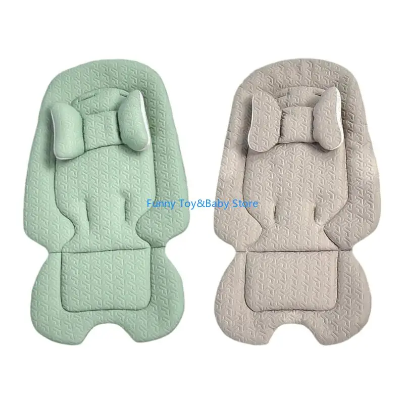 

Universal Baby Pushchair Pillow with Removable Pillow Double Sided Feature for Carriage and High Chair C90B