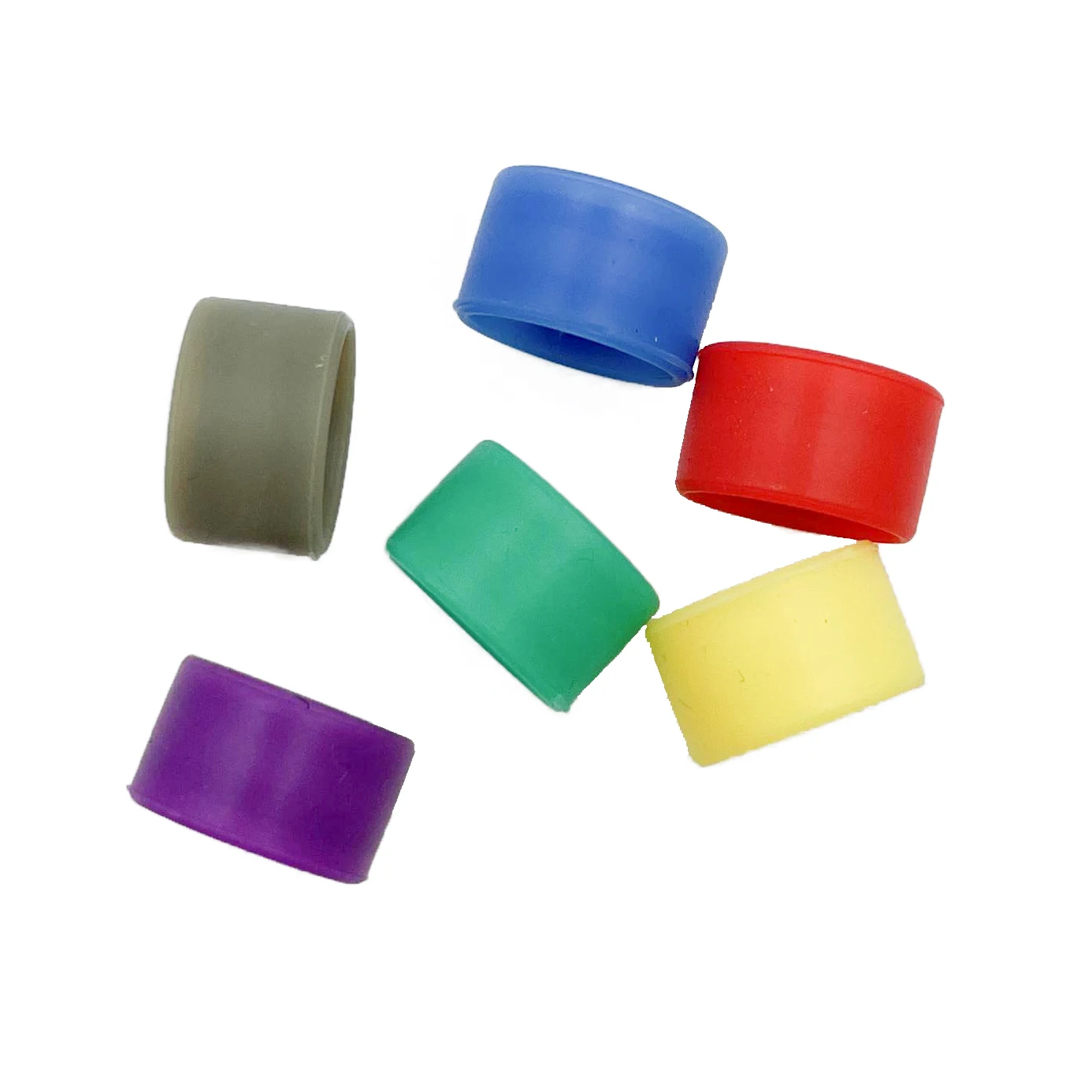 

6/12/50PCS Color ID Bands Distinguish for Radio Antenna XPR3500 XPR7380 XPR7550 P8668 P8268 P6600 Walike Talkie