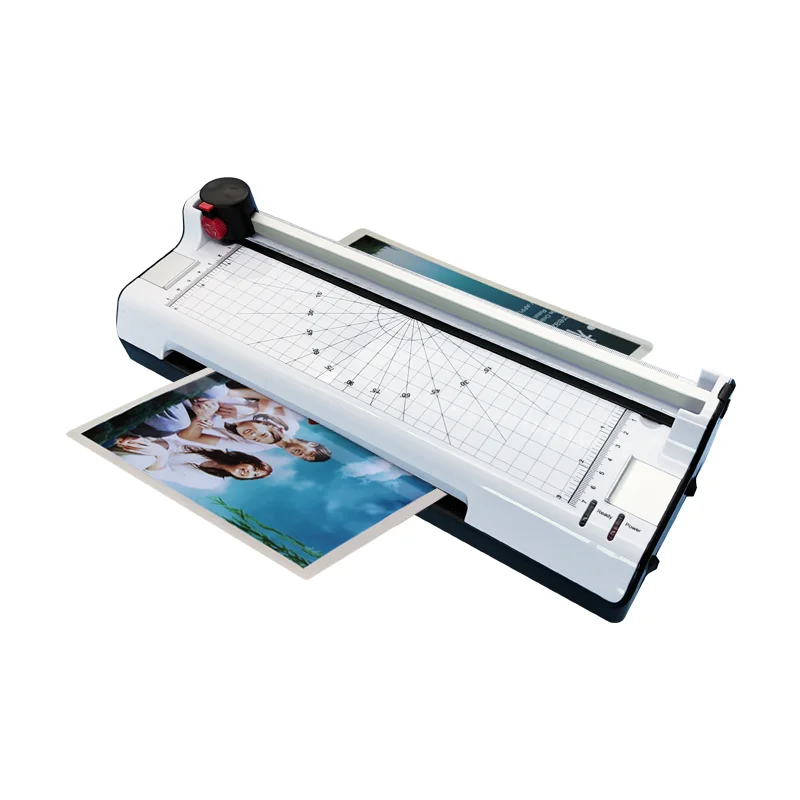 3 In 1 Multi-Function Office Shop Use  Plastic Sealing Photo Sealer A3 A4 Paper Plastifieuse Laminator Coating Machine 3 en 1