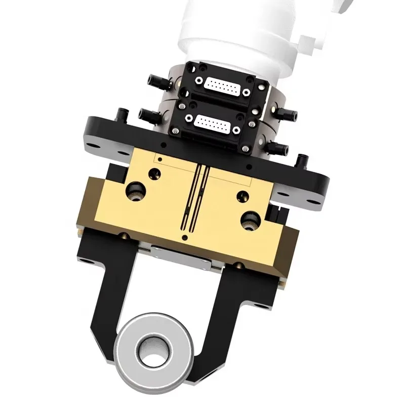 Universal pneumatic gripper robot end effector 2 finger pneumatic breakthrough point cylinder, suitable for collaborative robot