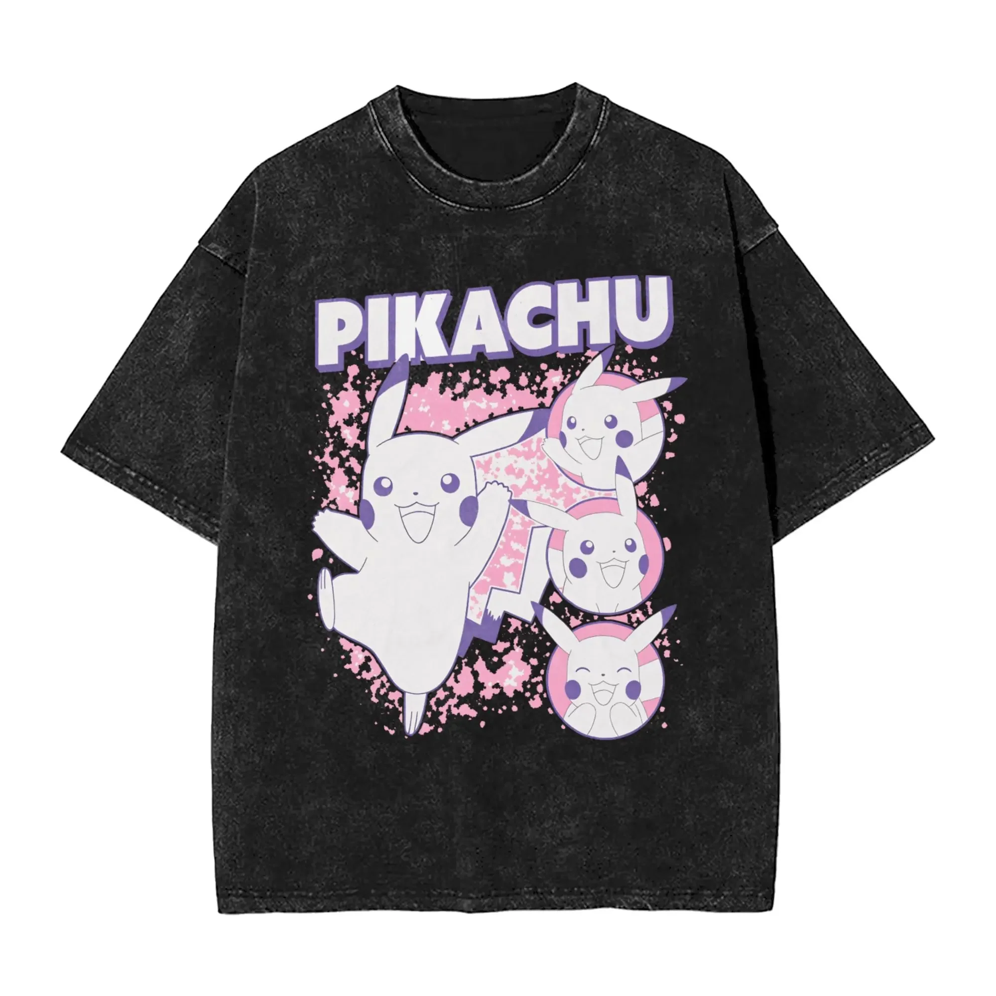 camiseta-masculina-nova-2026-engracada-pokemon-bulbasaur-tipo-grama-gola-redonda-algodao-puro-lavado-manga-curta-estampada