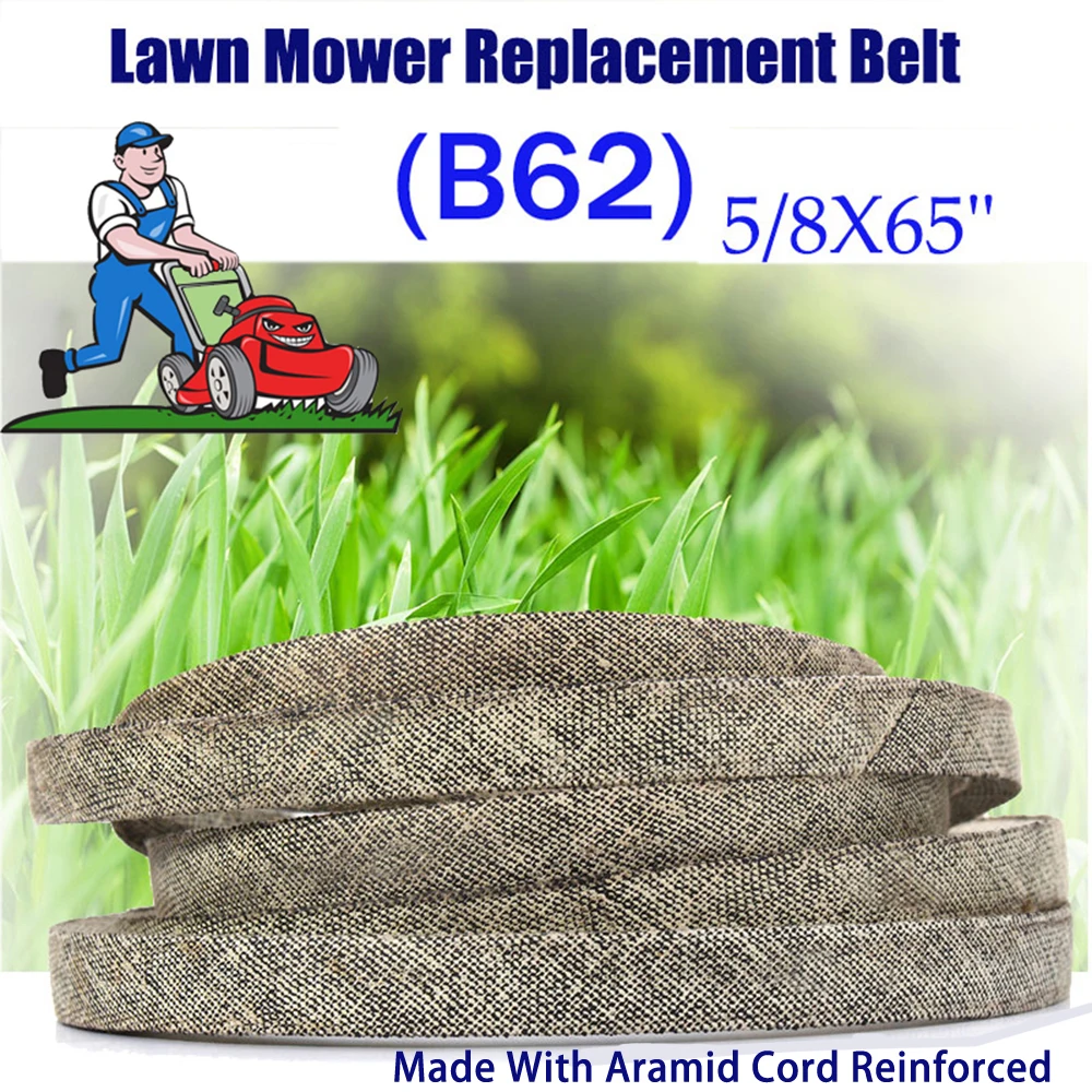 

High Strength V-Belt 5/8"x64" B62 Aramid Cord for MTD 754-0350 954-0350 M118684 M143019