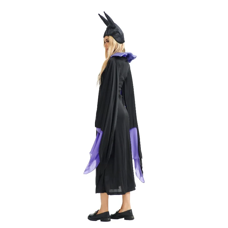 2025 هالوين مثير الساخن زي تنكري لفتاة الرعب شبح العروس تأثيري الظلام القوطية زي مصاص دماء رداء النوم لعنة عباءة