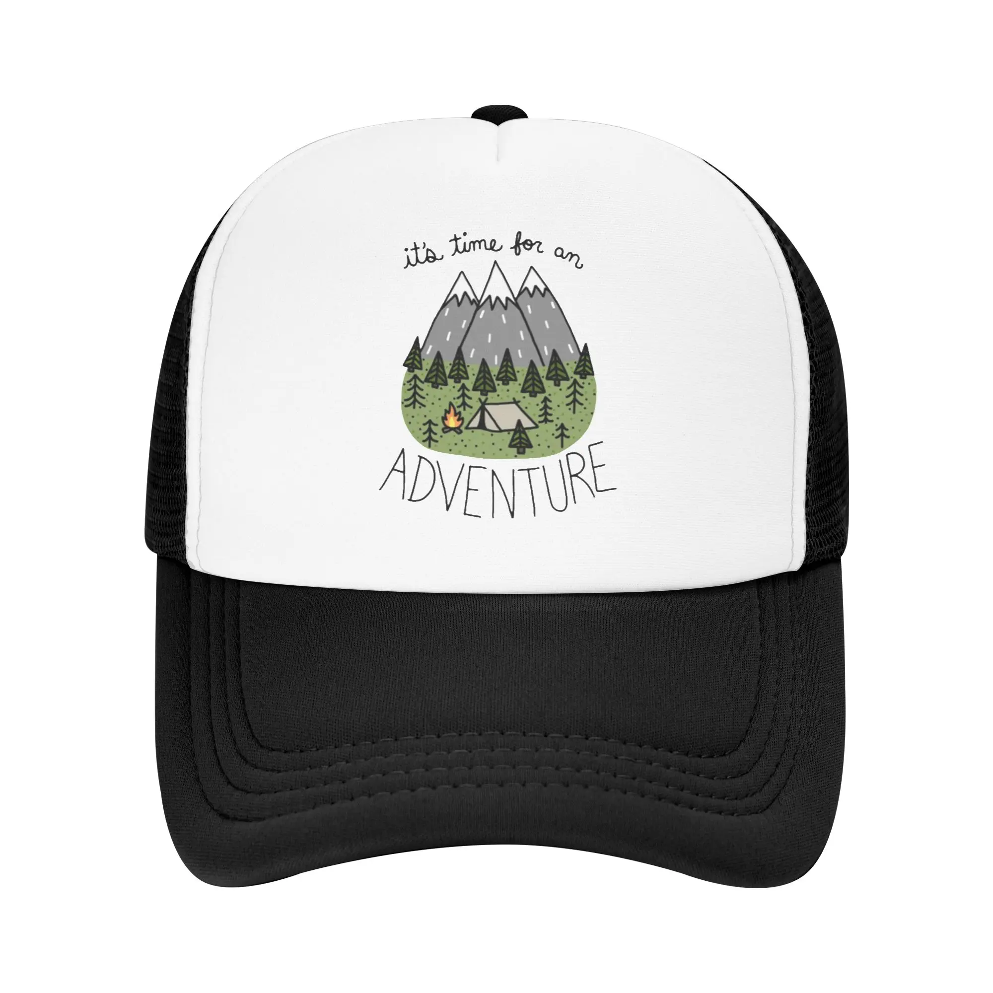 ItS Time For A New Adventure Sun Hats Casual Baseball Cap Summer Trucker Hat Sun Visor Hats Unisex-Teens y2k Retro Baseball Caps