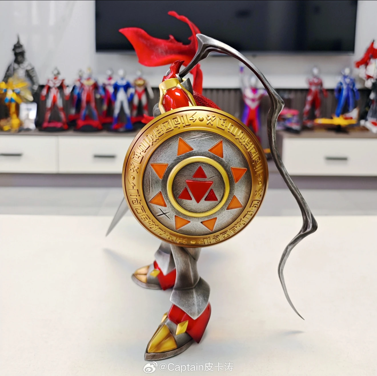 40 cm Digimon Gallantmon Matsuda Takato Anime Figuur Guilmon Royal Knights Duke Perifere PVC Model Desktop Ornamenten Geschenken Speelgoed