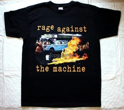 Newest 2018 Rage Against The Machine Ratm'92 Audioslave Lock Up Clawfinger New Black T Shirt Printed T Shirts Men'S Streetwear