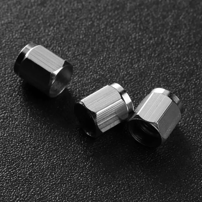 

10pcs Universal Chrome Copper Car Motorcycle Wheel Tire Valve Stem Caps Dust Covers Lid Truck Motorcycle Bike For TOYOTA HONDA