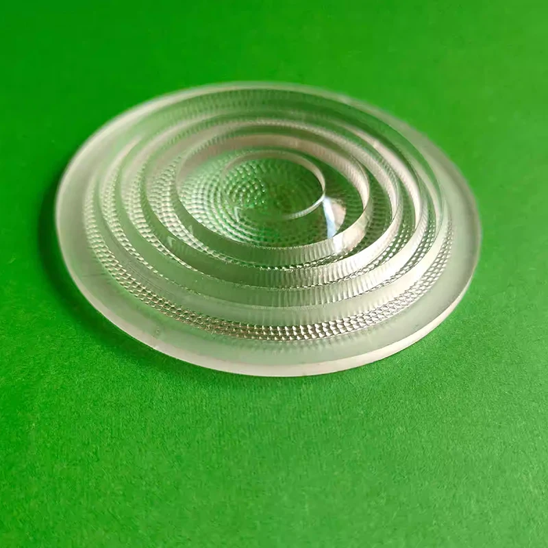 Imagem -02 - Peça de Diâmetro 43 mm 50 mm 55 mm 60 mm 69 mm Pmma Foco Ultrafino Anti-reflexo Fonte de Luz Led Lente de Contas Holofote 1