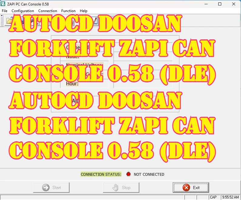 

AutoCD Doosan Forklift ZAPI Can Console 0.58 (DLE)