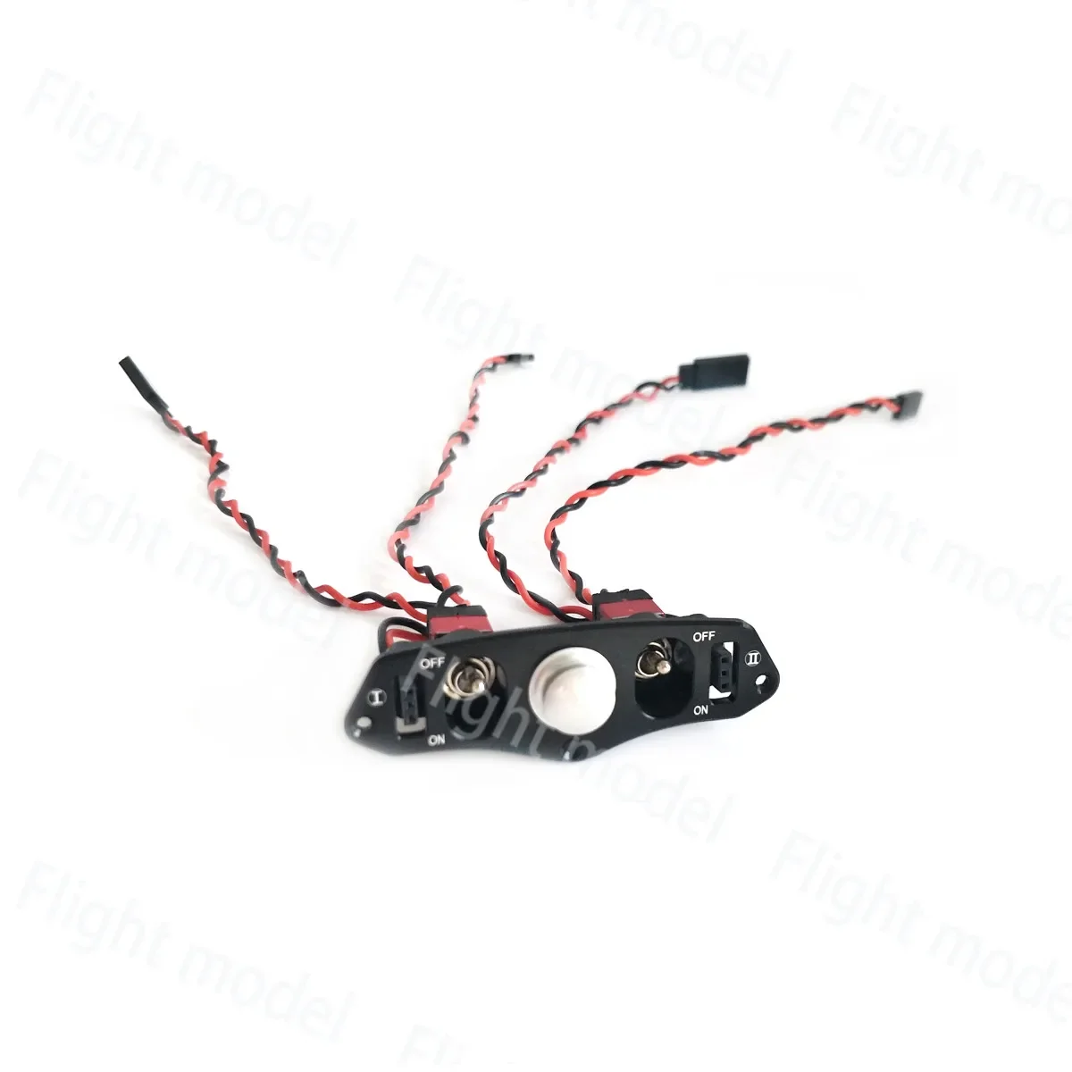 High Quality Miracle Heavy Duty Metal CNC Alloy Dual Power Switch with Fuel Dot for RC Airplane Boat Model