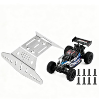 Stainless Steel Front Bumper Guard +Rear Bumper Guard 1mm Thick for ARRMA 1/16 Grom Granite Vorteks RC Car Upgrade Parts