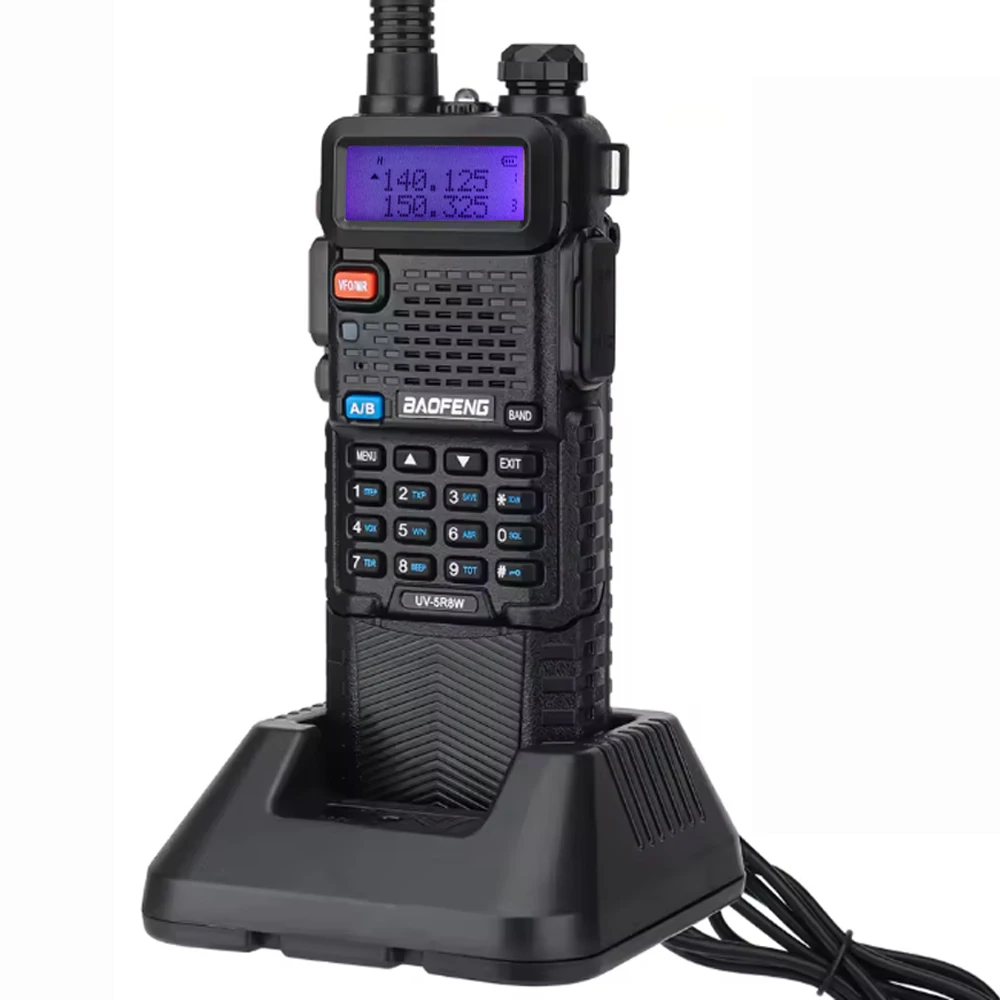 

Walkie Talkie Baofeng UV-5R Long Battery 3800mAh 5W/8W CB Radio Dual Band VHF UHF FM Transceiver Two Way Hunting UV-5R Radios
