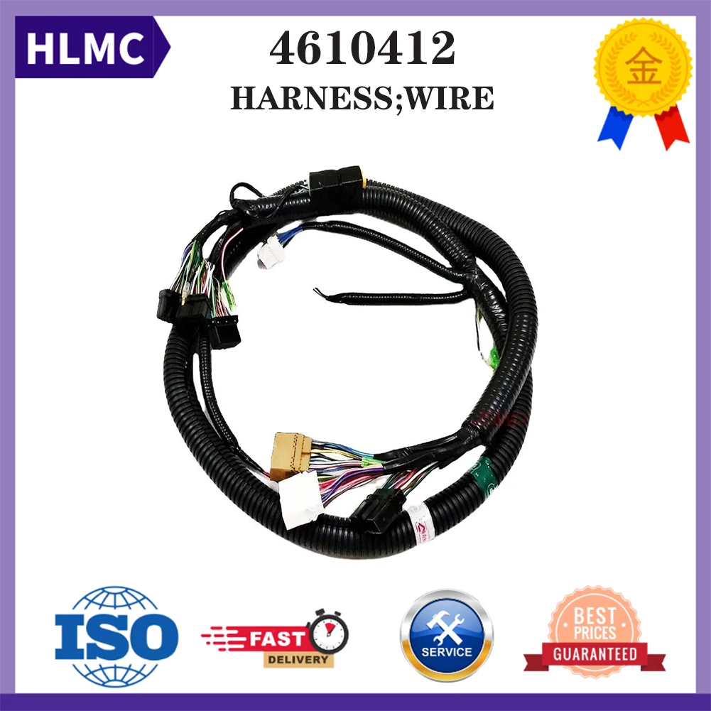 

Construction Machinery Parts Excavator Wiring Harness ZX200-1 ZX300-1 ZX400-1 Air Conditioning Harness 4610412 Excavator Harness