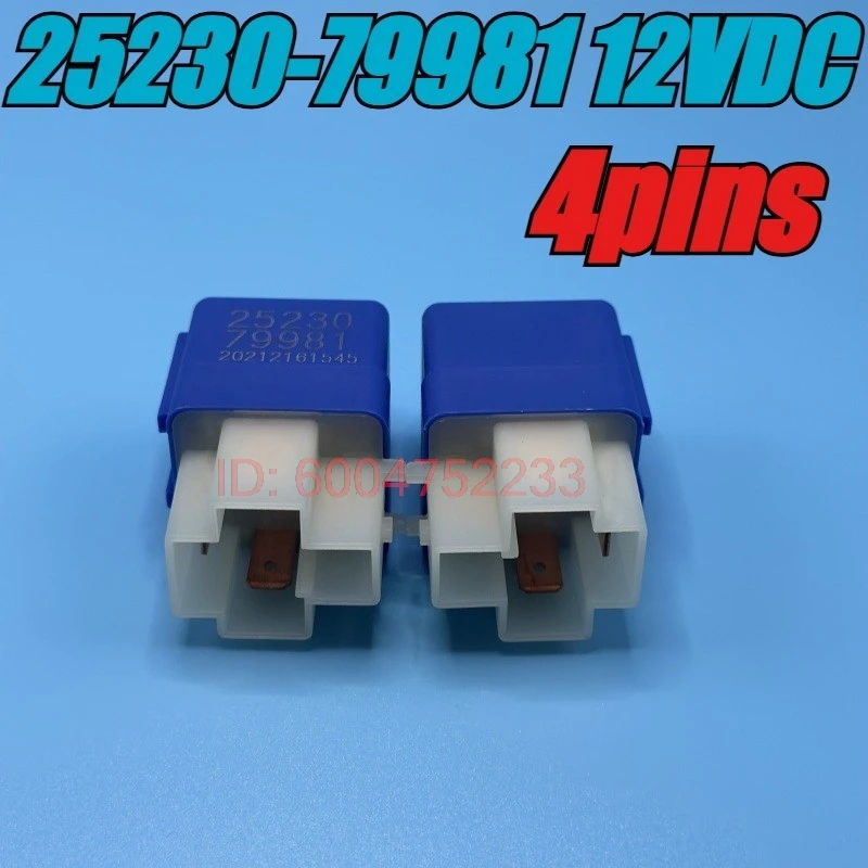（Brand New Original）5pcs/lot 100% original genuine relay:25230-79981 12VDC 25230 79981 4pins High power automotive relay