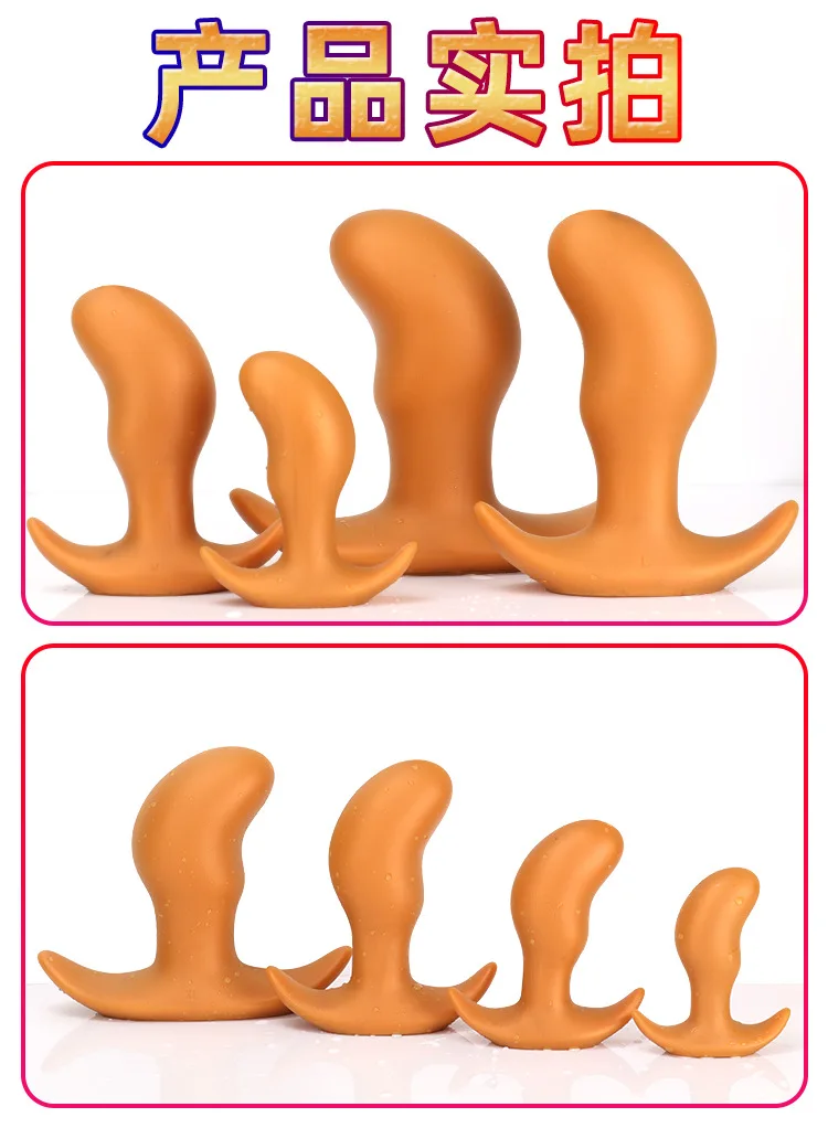 Zachte Siliconen Anale Seksspeeltjes Enorme Anale Plug Grote Butt Plug Prostaat Massage Anale Kralen Sex Gereedschap Volwassen Gay Speeltjes voor Mannen Vrouwen
