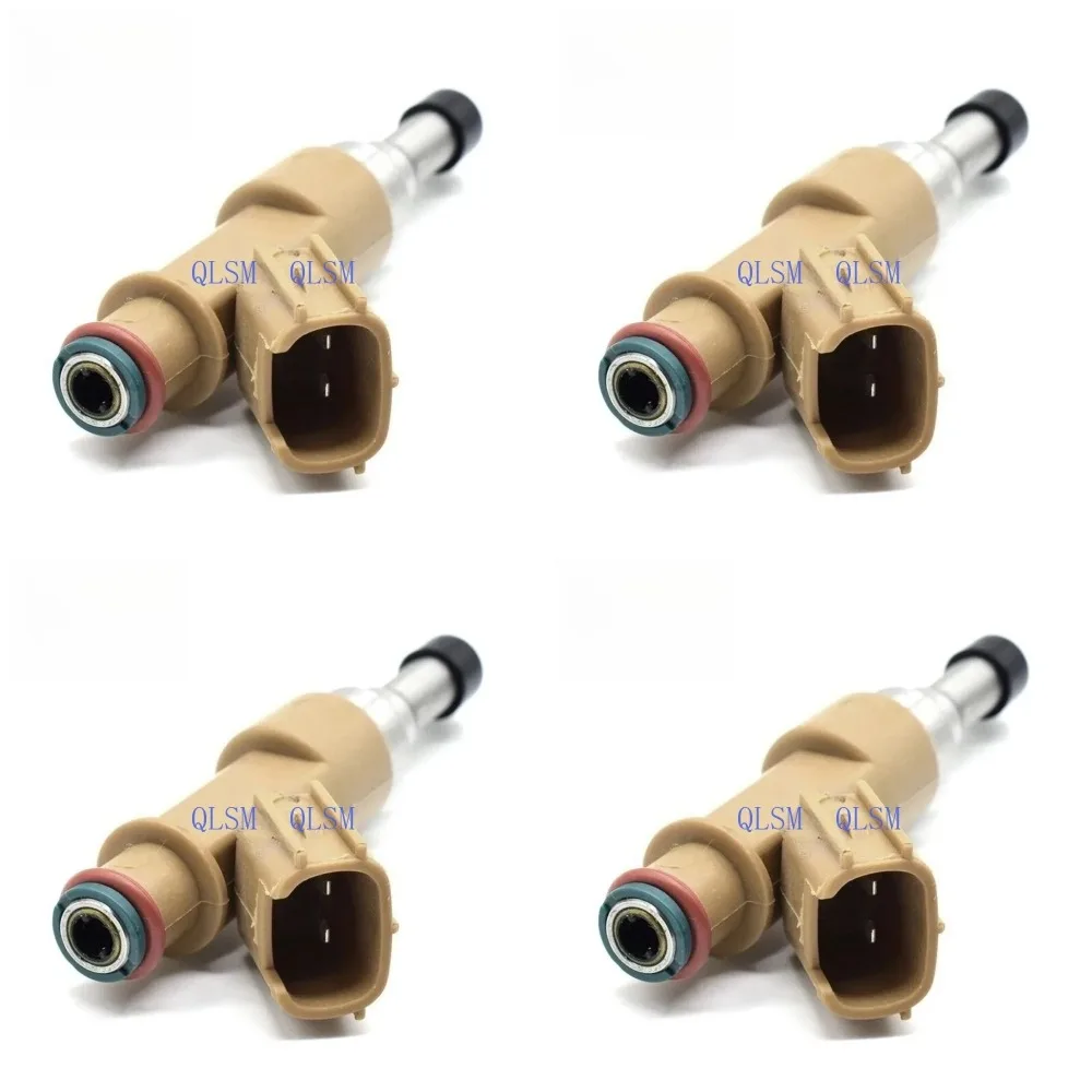 4-Piece Fuel Injector 23250-0C090 23209-0C090 23250-75180 23209-75180 23250-79215 23209-79215 for 2002-2014 Toyota-Tundra-