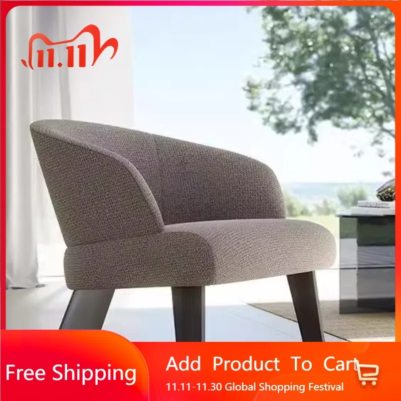 

Italian Minimalist Living Room Chairs Luxury Balcony Back Support Modern Living Room Chairs Design Nordic Meuble Salon Furniture