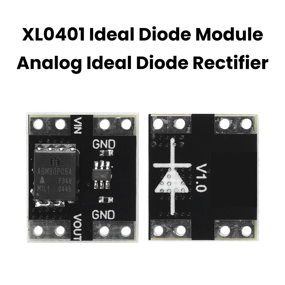 5/10pcs Ideal Diode Module XL0401 10A 3-26V High Efficiency Rectifier Board Compact Design for Power Management