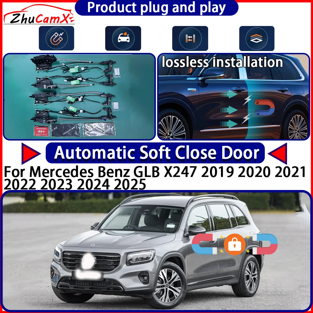 OEM Door Lock Actuator for Mercedes Benz GLB X247 2019 2020 2021 2022 2023 2024 2025 Soft Close Door Kit Power Latch System Auto