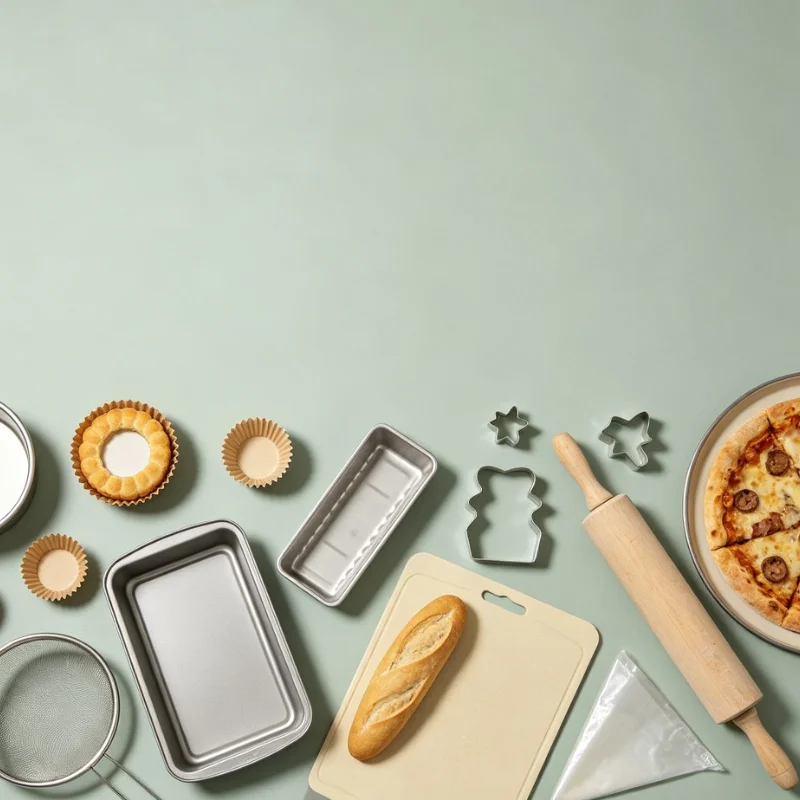 صندوق مفاجآت لأدوات الخبز والم - مراجعة Kitchen Baking Molds وسعره