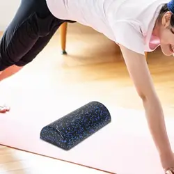 SEMICFETS-Rouleau en mousse demi-cou durable pour étirer les muscles, fournitures de yoga pour la salle de sport, l'entraînement physique