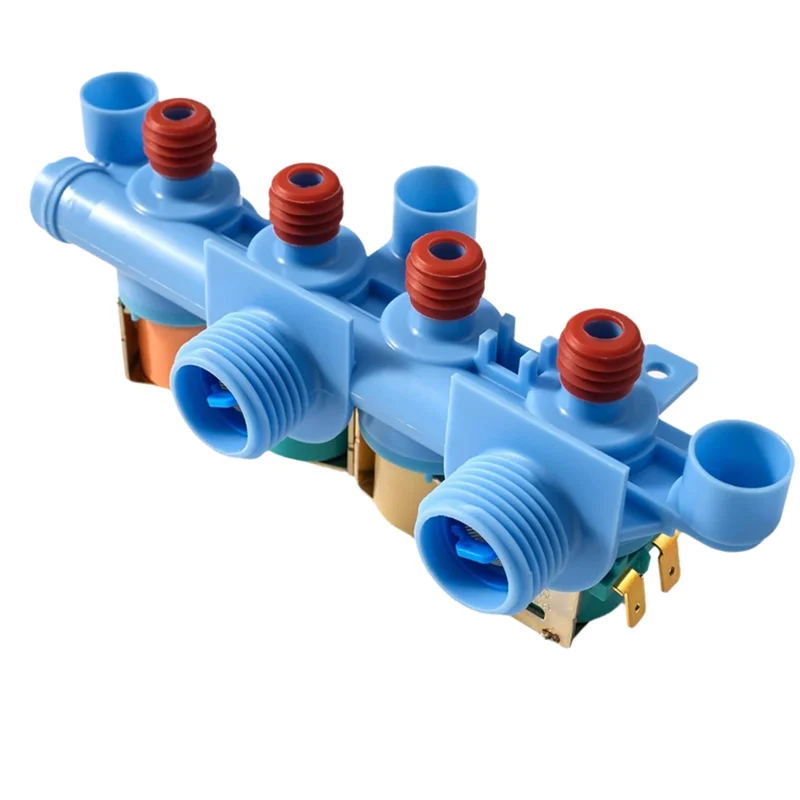 ABWM-مجموعة صمام مدخل المياه لنماذج غسالة GE GTW680 GTW725 GTW840 GTW845 PTW600 WH13X26637 WH13X24058 AP6282070