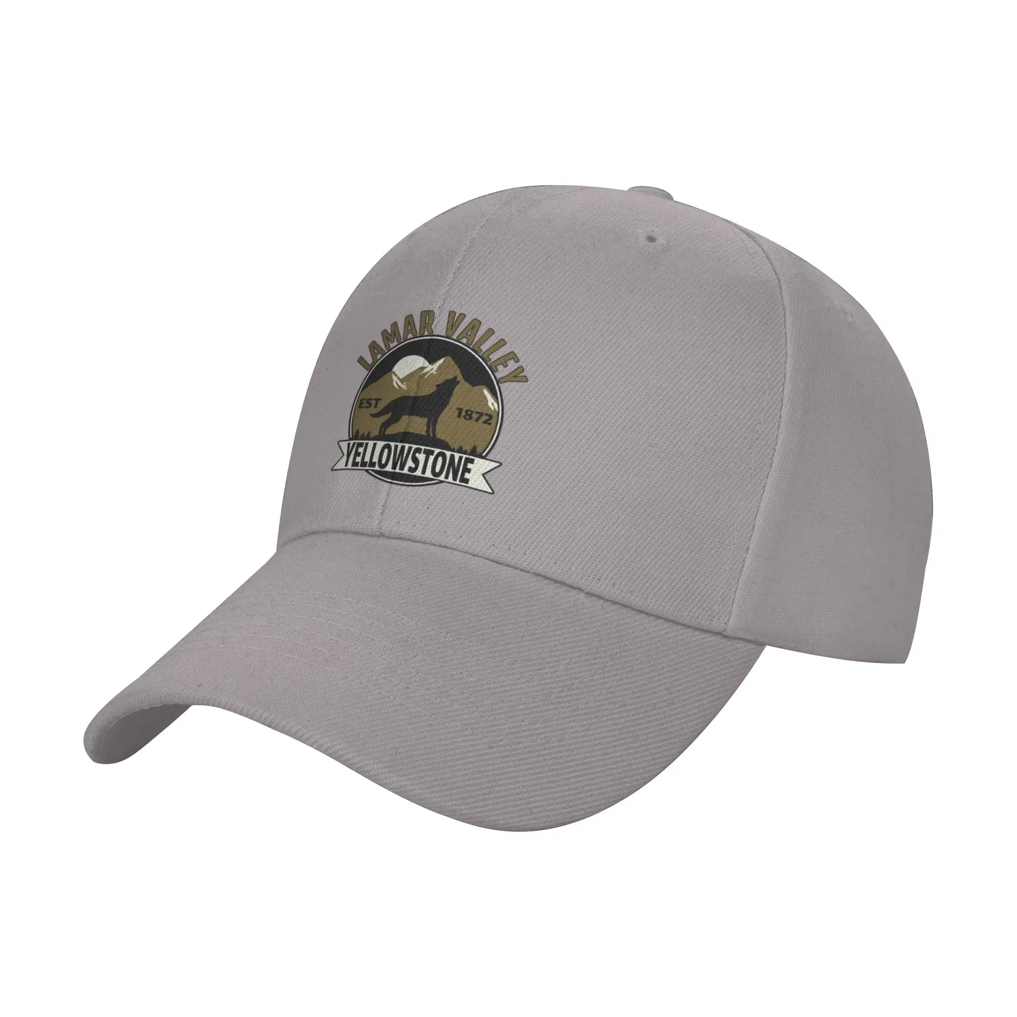 Hot Sale Lamar valley Yellowstone national park Baseball Cap  Soft Baseball Caps  Hip Hop Show Baseball Caps
