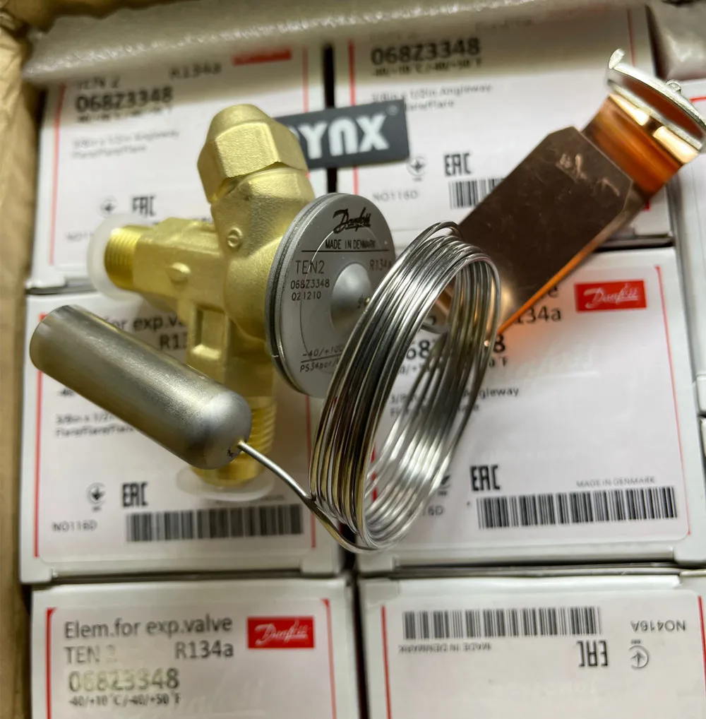 Original Danfoss TEN2 068Z3348 R134A Expansion Valve NOT FAKE!