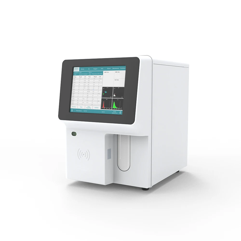 Medical 3-Diff  Fully Auto 5-Part Hematology Analyzer For In Vitro Diagnostic Use