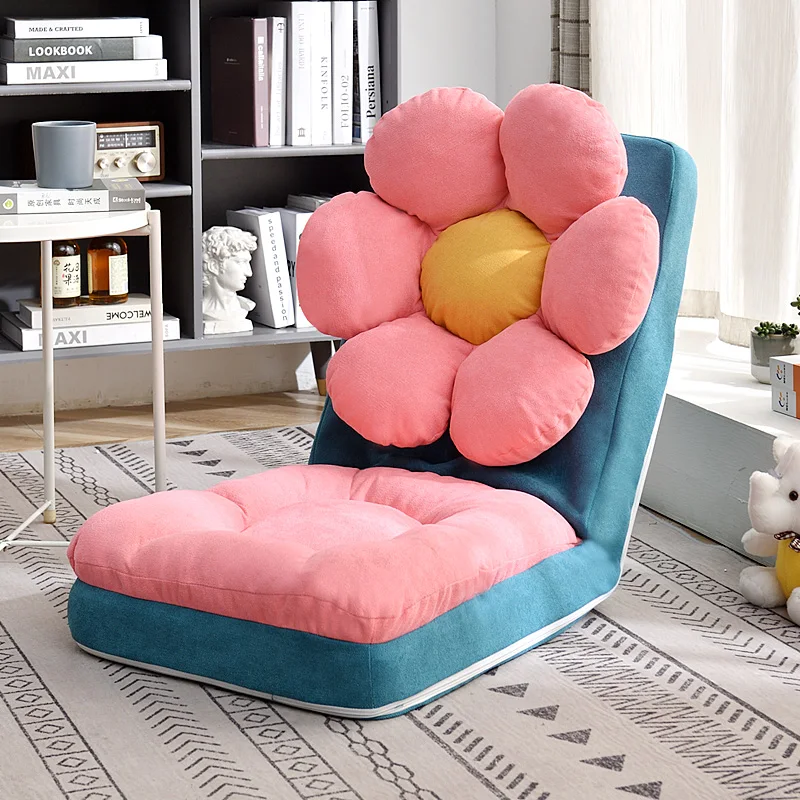 

Lazy sofa, tatami mat seats, folding single cute little sofa bed, bedroom balcony, bay window, back lounge chair