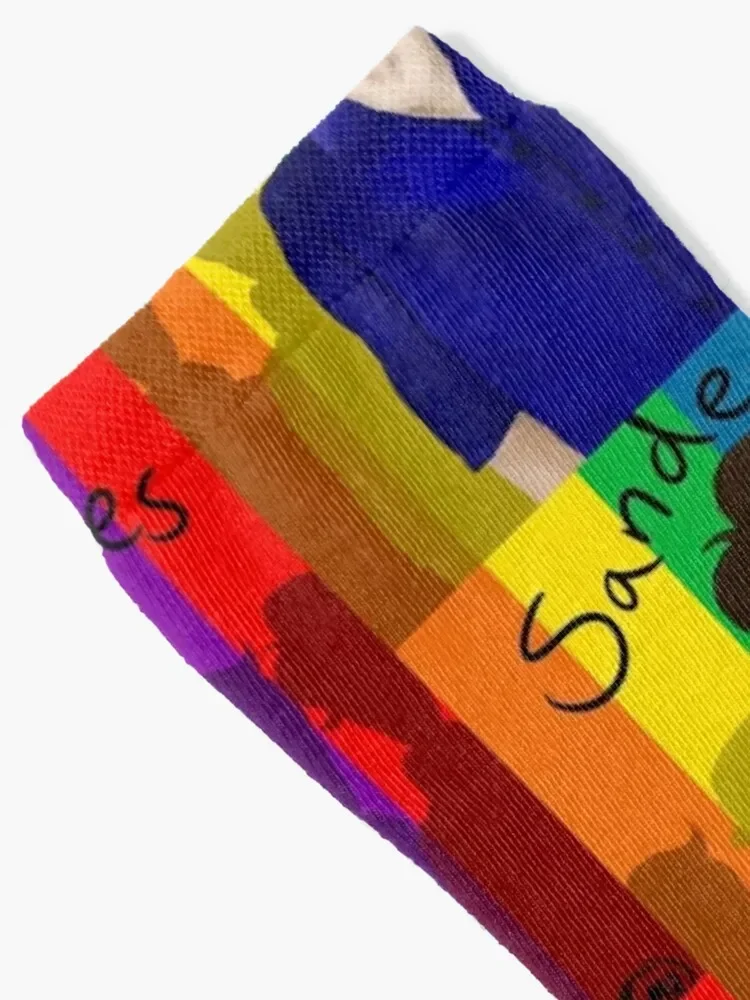 Sanders Sides Socks designer brand ankle hiking Boy Child Socks Women's