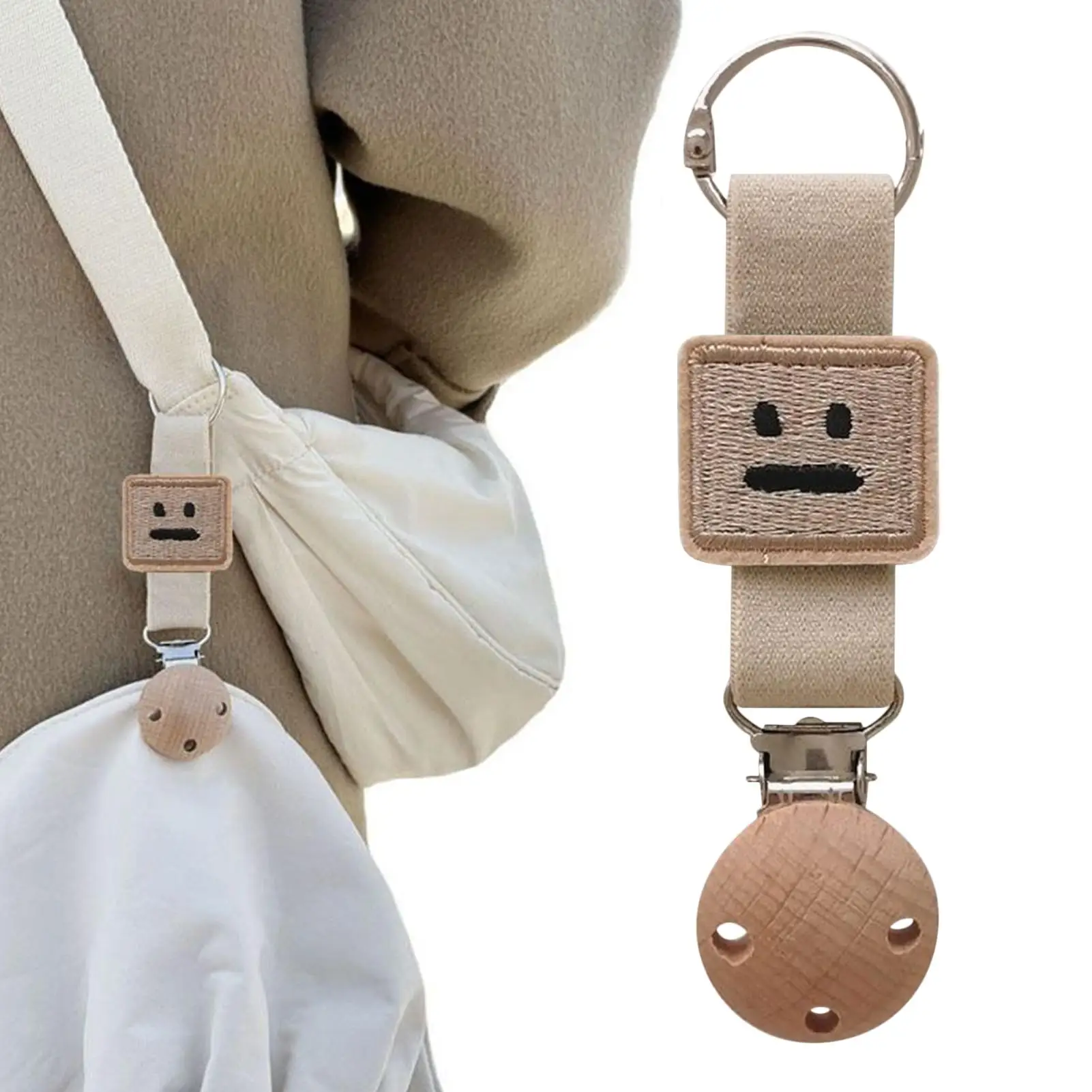 

Elastic Travel Hat Clip Glove Clamp, Hands-Free Purse Backpack Holder, Outdoor Hiking Rock Climbing Accessory Organizer