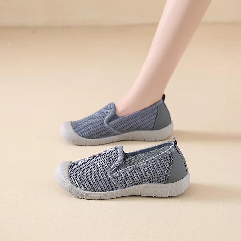 

New Fashion Trend Women's Shoes Comfortable Breathable Casual Shoes Non-slip Lightweight Flat Shoe Mom's Shoes Mesh Shoes