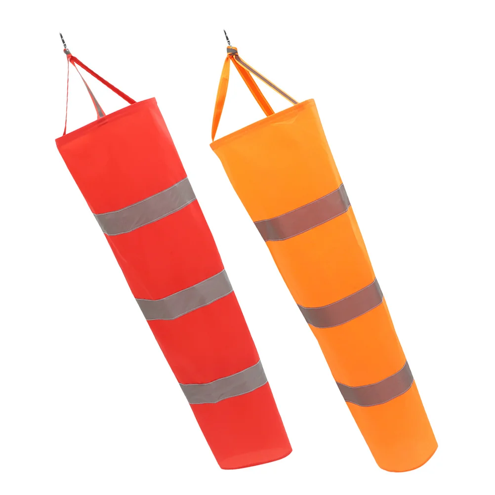 

2pcs Waterproof Windsock Outdoor Garden Decor Hanging Direction Indicator Rainproof Wind Vane Airport Flag Wind Socks Outdoor