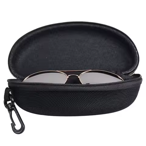 Sunglasses Reading Glasses Carry Bag Hard Zipper Box Travel Pack Pouch Eyeglass Cases Protector