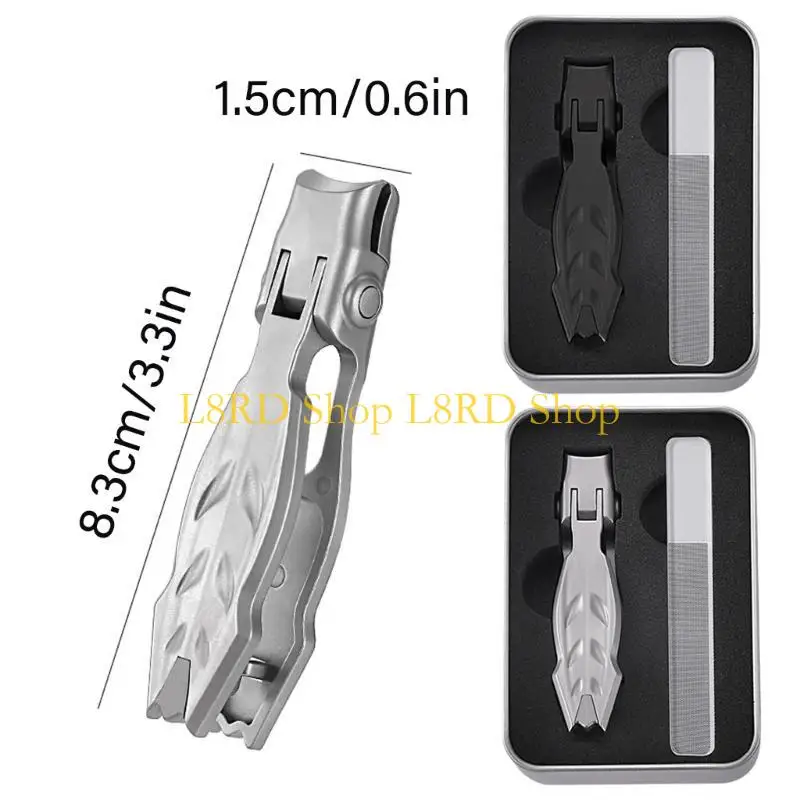 두꺼운 못을위한 L8RD 네일 클리퍼 넓은 턱 열기 발톱 클리퍼 커터 도구