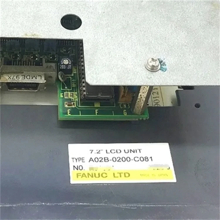 ชุดควบคุม CNC FANUC ชุด A02B-0200-C081แผงควบคุมแอลซีดีแบบดั้งเดิม18-M