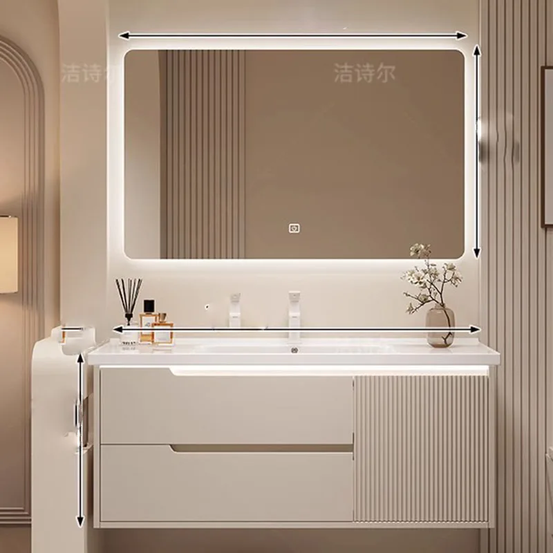 

White Storage Cupboard Organizer Shelves Display Toilet Partitions Drawers Paper Bathroom Cabinet Luxury Gabinete Home Furniture