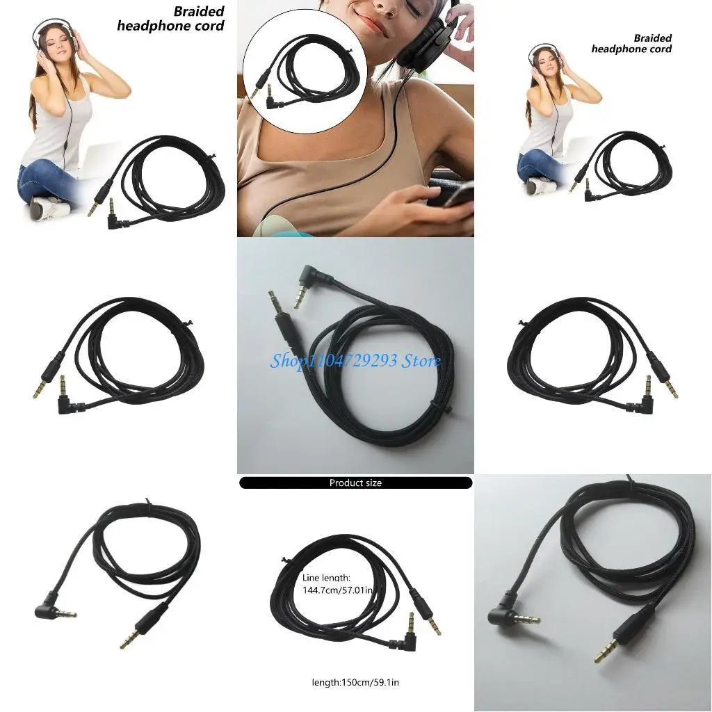 

Y2GD Durability Nylon Braided Audios Cable With Gold Plated 3.5mm Plug For V2Pro